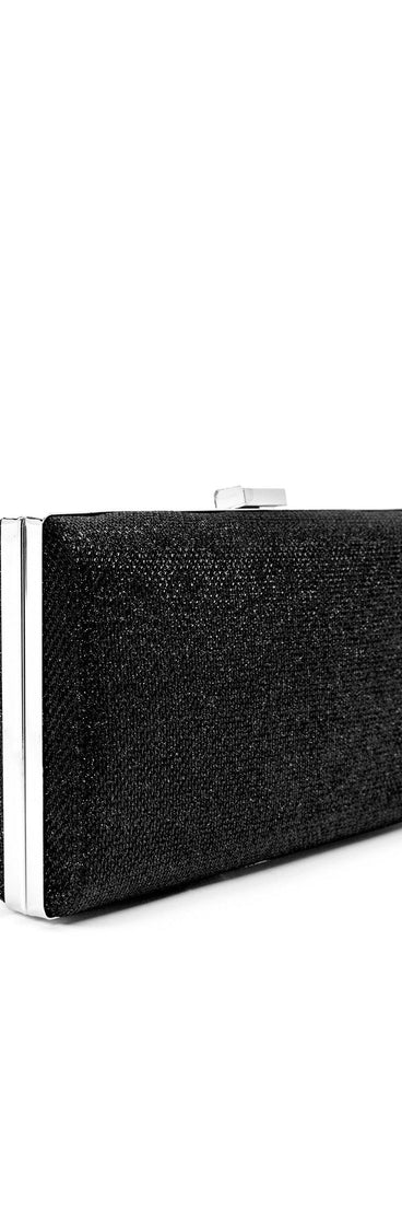 Glam Glitter Box Clutch