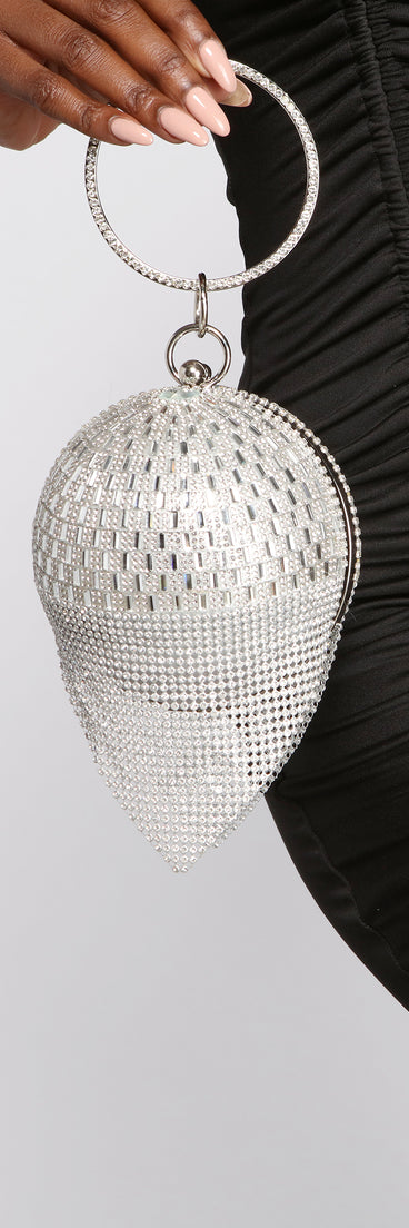 Glitz N' Glam Sphere Clutch