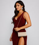 Glow On Honey Glitter Crossbody