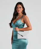 Glitter Trails Envelope Clutch