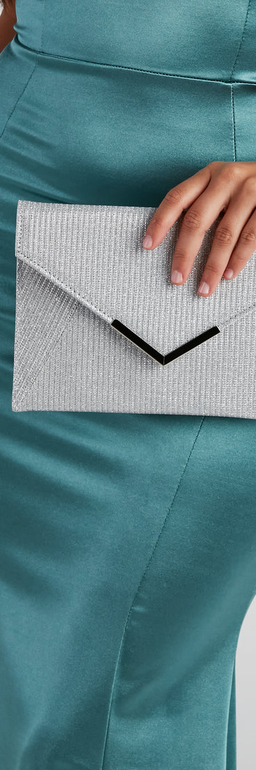 Glitter Trails Envelope Clutch