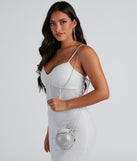 Dose Of Glam Sphere Rhine Clutch