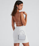 Glitter Dreams Mesh Mini Tote Bag