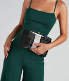 Chic Glam Satin Bow Clutch is the perfect Homecoming look pick with on-trend details to make the 2023 HOCO dance your most memorable event yet!