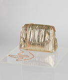 Metallic Glow Foiled Purse