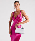 Sparkle Lover Glitter Top Handle Purse