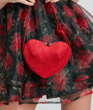 Falling For You Rhinestone Heart Bag