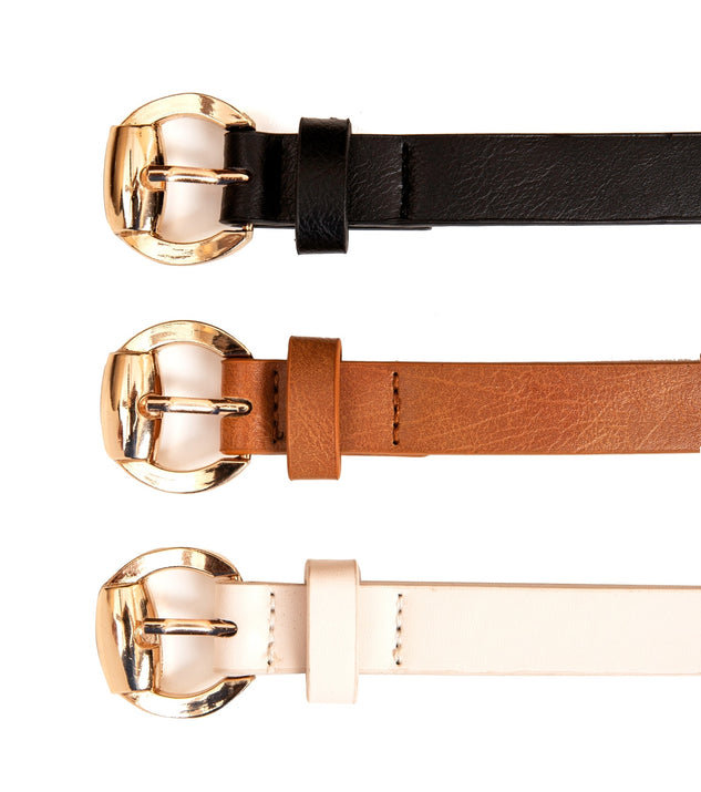 Basic Belt Variety Pack is a trendy pick to create 2023 festival outfits, festival dresses, outfits for concerts or raves, and complete your best party outfits!