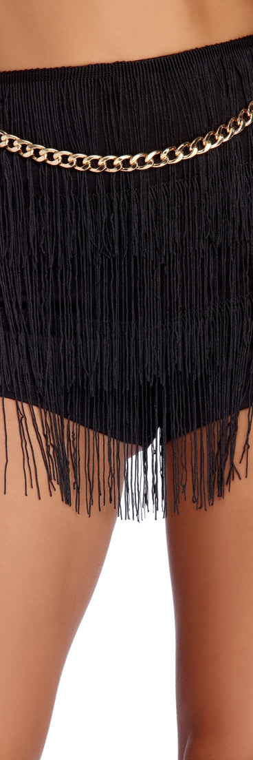 Essential Chain Link Belt for 2022 festival outfits, festival dress, outfits for raves, concert outfits, and/or club outfits