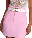Double O Ring Belt for 2022 festival outfits, festival dress, outfits for raves, concert outfits, and/or club outfits