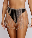 Rhinestone Fringe Belt is a trendy pick to create 2023 festival outfits, festival dresses, outfits for concerts or raves, and complete your best party outfits!