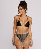 Rhinestone Fringe Belt is a trendy pick to create 2023 festival outfits, festival dresses, outfits for concerts or raves, and complete your best party outfits!