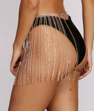 Rhinestone Fringe Belt is a trendy pick to create 2023 festival outfits, festival dresses, outfits for concerts or raves, and complete your best party outfits!