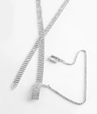 Rhinestone Chain Belt