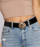 Lioness Leather Belt is a trendy pick to create 2023 festival outfits, festival dresses, outfits for concerts or raves, and complete your best party outfits!