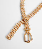 Linked In Style Chain Belt is a trendy pick to create 2023 festival outfits, festival dresses, outfits for concerts or raves, and complete your best party outfits!