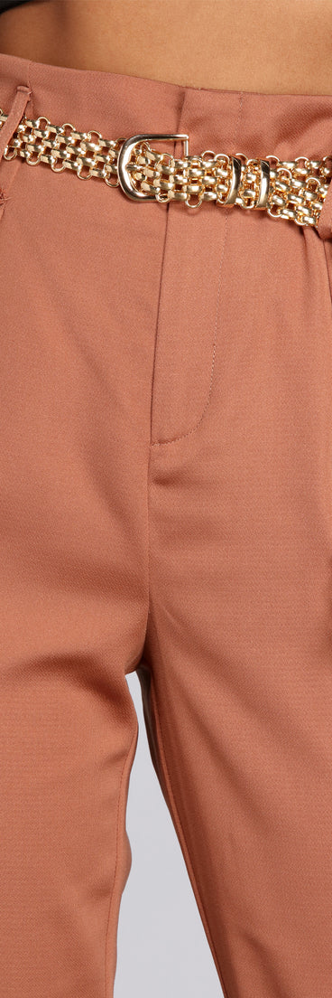 Woven Chain Link Belt