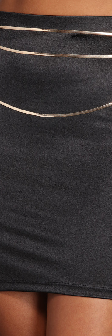 Layered In Luxe Chain Belt for 2022 festival outfits, festival dress, outfits for raves, concert outfits, and/or club outfits