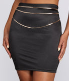 Layered In Luxe Chain Belt for 2022 festival outfits, festival dress, outfits for raves, concert outfits, and/or club outfits