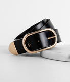 Thick Sleek Faux Leather Belt is a trendy pick to create 2023 festival outfits, festival dresses, outfits for concerts or raves, and complete your best party outfits!