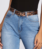Leopard Seat-belt Belt for 2022 festival outfits, festival dress, outfits for raves, concert outfits, and/or club outfits