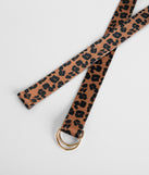 Leopard Seat-belt Belt for 2022 festival outfits, festival dress, outfits for raves, concert outfits, and/or club outfits