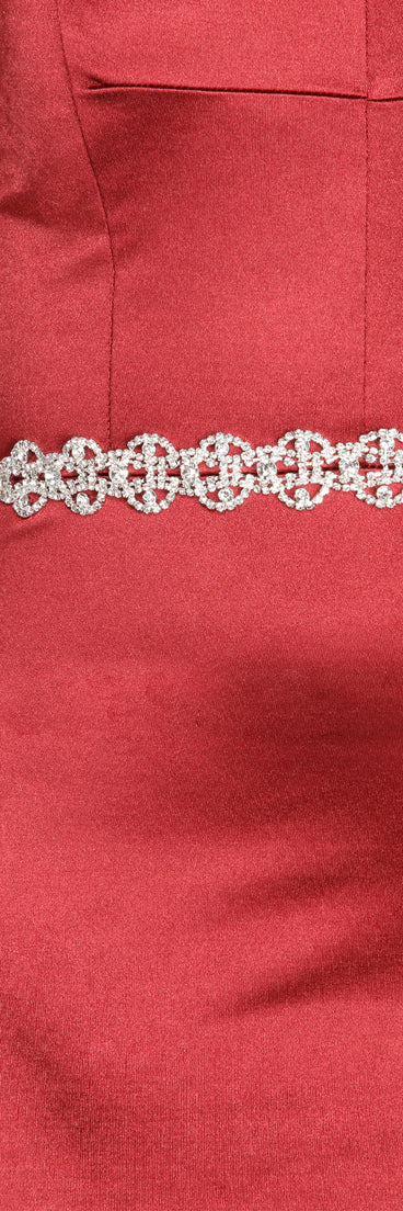 Finishing Touch Rhinestone Belt