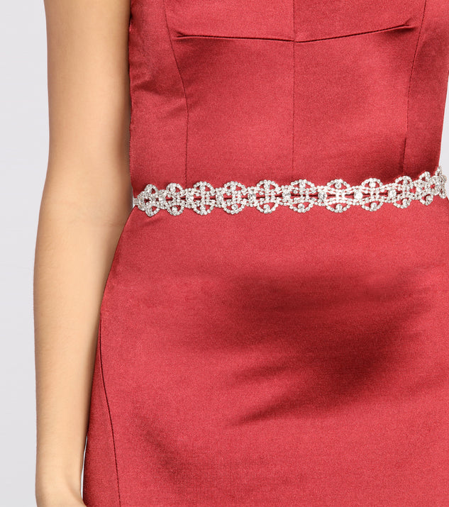 Finishing Touch Rhinestone Belt