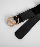 Bringin' It Rhinestone Stretch Belt is a trendy pick to create 2023 festival outfits, festival dresses, outfits for concerts or raves, and complete your best party outfits!