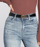 Skinny Double O-Ring Belt is a trendy pick to create 2023 festival outfits, festival dresses, outfits for concerts or raves, and complete your best party outfits!