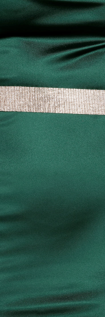 Rows Of Rhinestones Special Occasion Belt