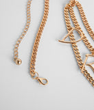 Drippin' In Gold Chain Belt is a trendy pick to create 2023 festival outfits, festival dresses, outfits for concerts or raves, and complete your best party outfits!