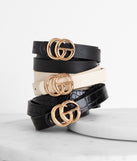 Double G-Ring Belt 3 Pack is a trendy pick to create 2023 festival outfits, festival dresses, outfits for concerts or raves, and complete your best party outfits!