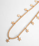 Falling Star Chain Belt is a trendy pick to create 2023 festival outfits, festival dresses, outfits for concerts or raves, and complete your best party outfits!