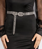 Feelin' Good Af Rhinestone Chain Belt creates the perfect New Year’s Eve Outfit or new years dress with stylish details in the latest trends to ring in 2023!