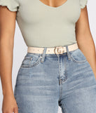 Nothin' But Necessities Double C-Ring Belt 2 Pack