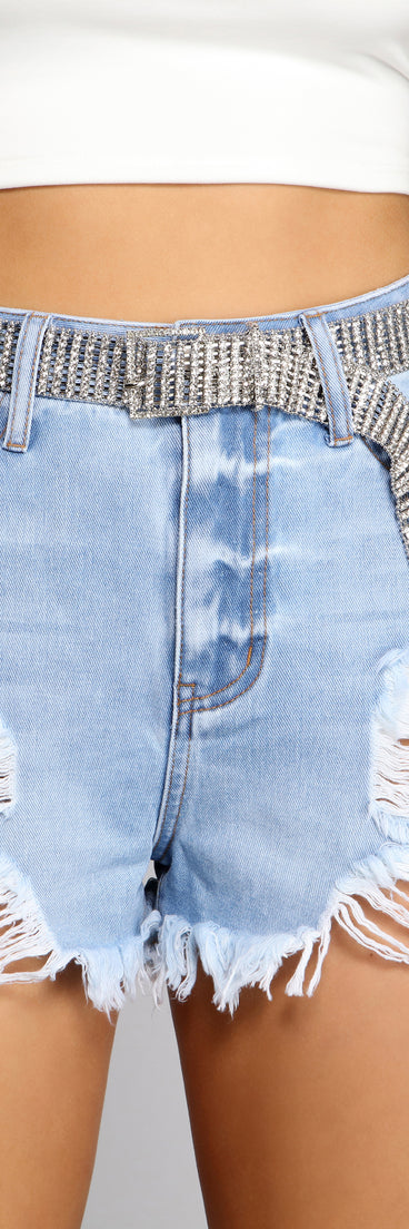 Glamorous Life Rhinestone Statement Belt is a trendy pick to create 2023 festival outfits, festival dresses, outfits for concerts or raves, and complete your best party outfits!