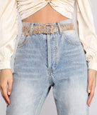 Reign In Rhinestones Belt creates the perfect New Year’s Eve Outfit or new years dress with stylish details in the latest trends to ring in 2023!