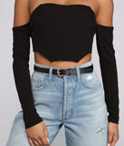 Trendy Textures Faux Leather Three Belt Pack