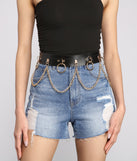 Feelin' Fab Chain-Link Belt is a trendy pick to create 2023 festival outfits, festival dresses, outfits for concerts or raves, and complete your best party outfits!