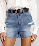 Sassy And Chic Snake Buckle Belt