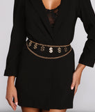 Money Moves Chain Link Belt
