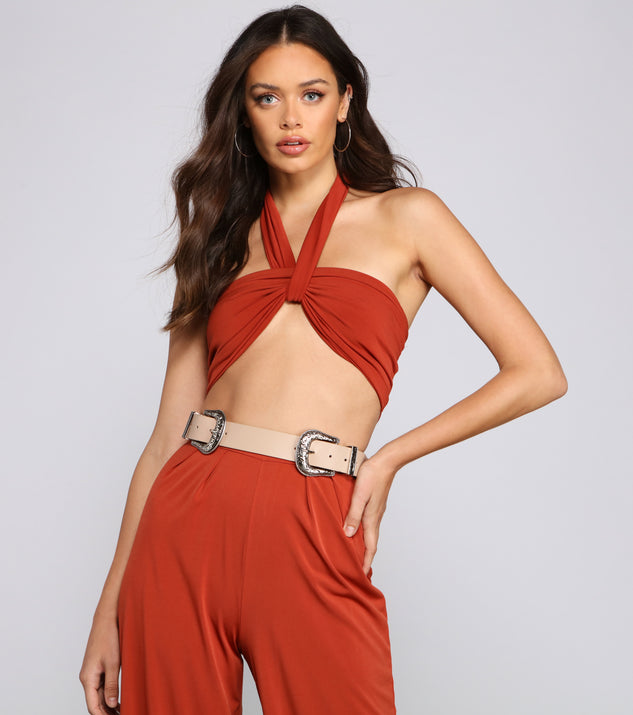 Trendy Style Double Buckle Belt is a trendy pick to create 2023 festival outfits, festival dresses, outfits for concerts or raves, and complete your best party outfits!