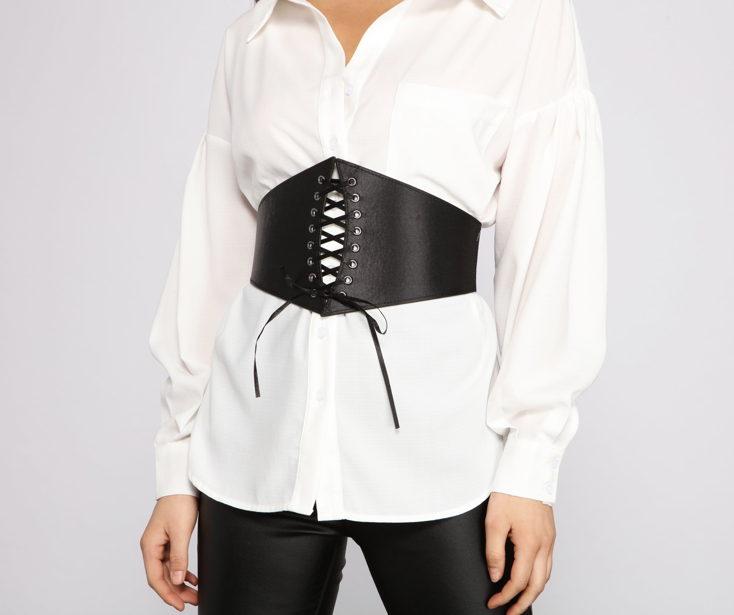Lace N' Leather Corset Belt | Windsor