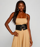 Chic Double O-Ring Corset Belt is a trendy pick to create 2023 festival outfits, festival dresses, outfits for concerts or raves, and complete your best party outfits!