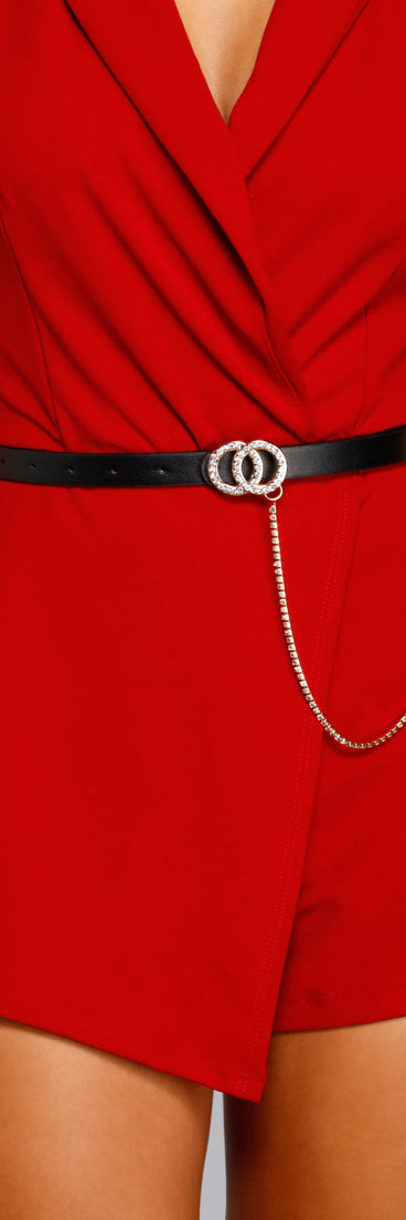 Glam Girl Rhinestone Chain Belt for 2022 festival outfits, festival dress, outfits for raves, concert outfits, and/or club outfits