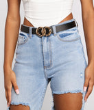 Sleek And Stylish Belt Two Pack is a trendy pick to create 2023 festival outfits, festival dresses, outfits for concerts or raves, and complete your best party outfits!