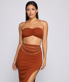 Layered Luxe Swag Chain Belt