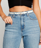Trendy Fab Faux Leather Belt Pack is a trendy pick to create 2023 festival outfits, festival dresses, outfits for concerts or raves, and complete your best party outfits!