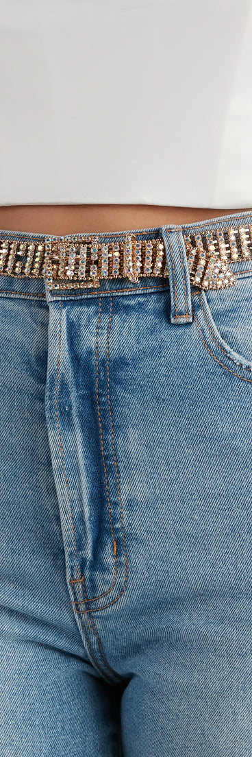 Get That Glow Rhinestone Belt for 2022 festival outfits, festival dress, outfits for raves, concert outfits, and/or club outfits